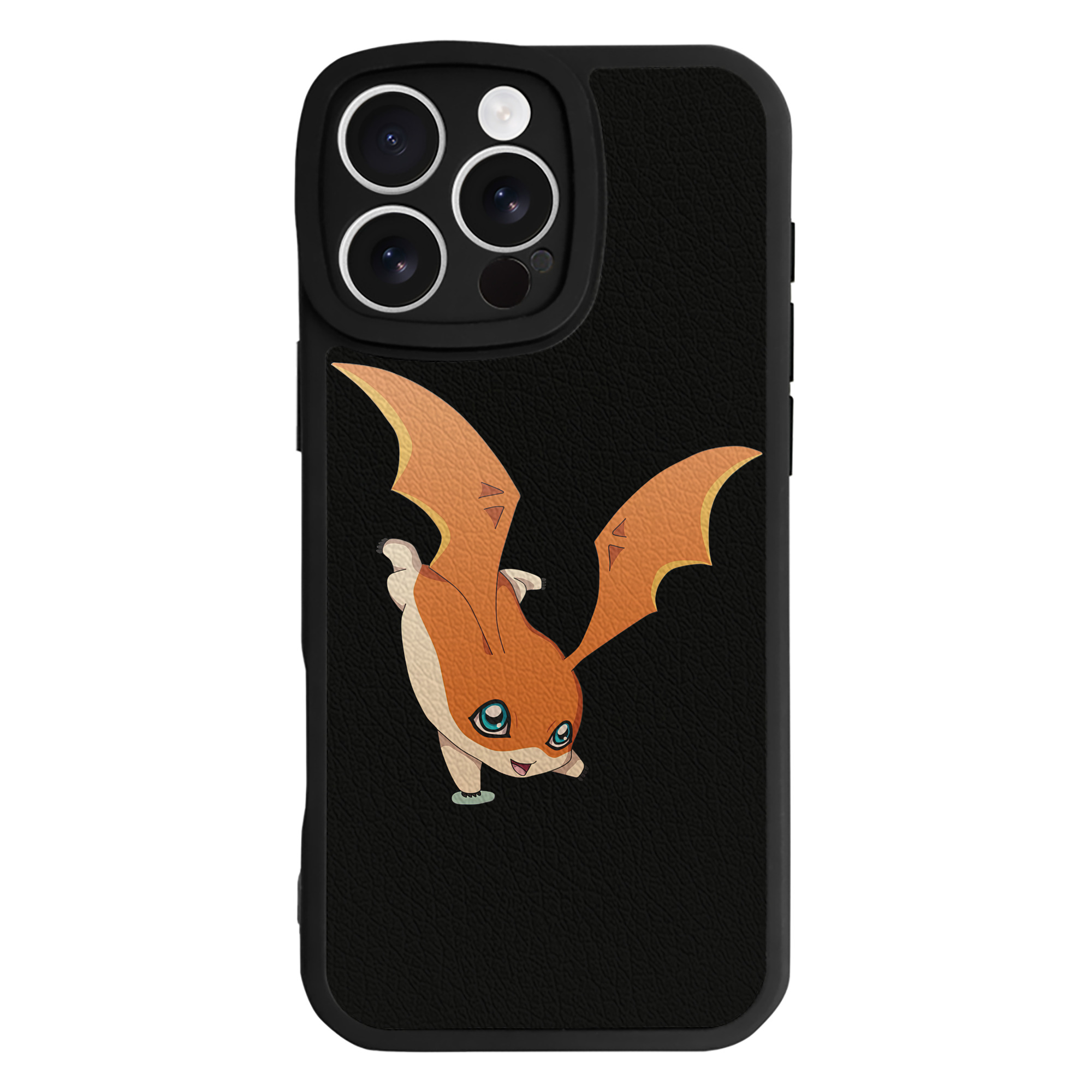 （画像用） Digimon デジタルモンスター/デジモン 【iPhone 16シリーズ対応】シリコンスマホケース（レザー調） 材質：シリコン